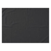 Nappe Jet noir couleur solide (Devant (Horizontal))