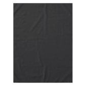 Nappe Jet noir couleur solide (Devant)