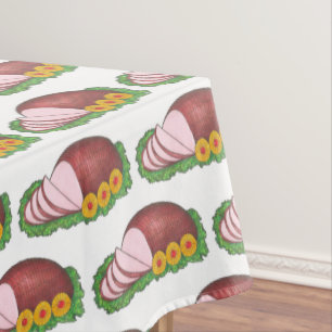 Nappe Jeu de Fêtes de Noël Pâques Dîner Nourriture