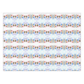 Nappe Jeune Fille Sur Une Table À Vélo Amour Romantique (Devant (Horizontal))