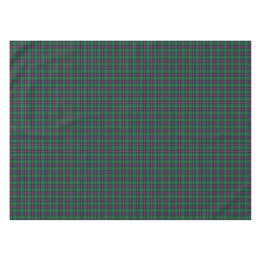 Nappe Jeune tartan jaune pourpre vert de clan écossais (Devant (Horizontal))