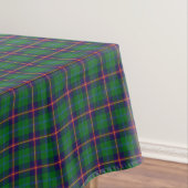Nappe Jeune tartan jaune pourpre vert de clan écossais (In Situ)
