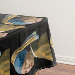 Nappe Johannes Vermeer - Fille avec une oreille perle