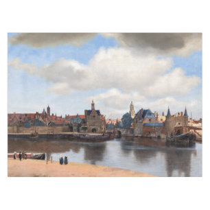 Nappe Johannes Vermeer - Vue de Delft
