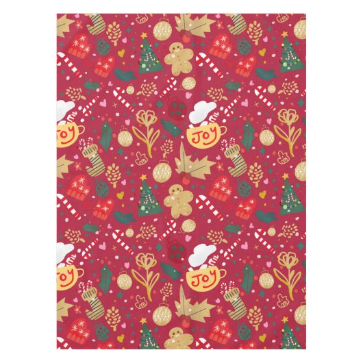 Nappe Joie de Noël (Devant)
