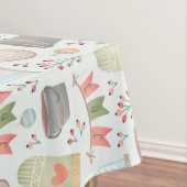 Nappe Joie de Noël mignonne Motif d'aquarelle transparen (In Situ)