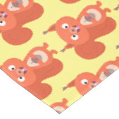 Nappe Joli dessin animé d'écureuil roux (Angle)