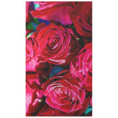 Nappe Joli Ensemble De Roses Rouges (Devant)