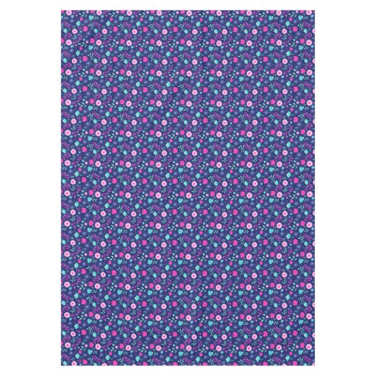 Nappe Joli fond à motif floral (Devant)
