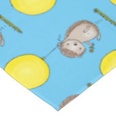 Nappe Joli hérisson et motif de dessin animé de ballon (Angle)