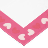 Nappe Joli licorne de la Saint-Valentin (Angle)