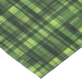 Nappe Joli motif carreaux vert  (Angle)
