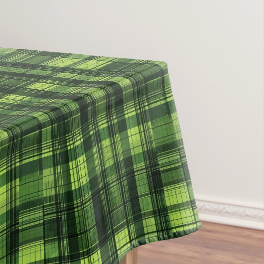 Nappe Joli motif carreaux vert  (In Situ)