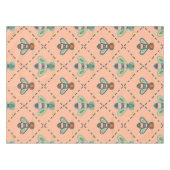 Nappe Joli motif d'abeille coloré (Devant (Horizontal))