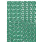 Nappe Joli Motif de Noël sur Precious Emerald Green (Devant)