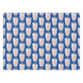 Nappe Joli personnage de dessin animé boba thé bulle (Devant (Horizontal))