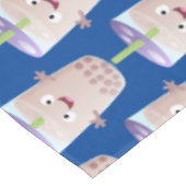 Nappe Joli personnage de dessin animé boba thé bulle (Angle)
