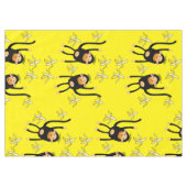 Nappe Joli Petit Singe Et Bananes (Devant (Horizontal))