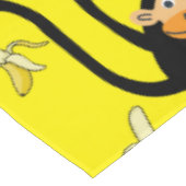 Nappe Joli Petit Singe Et Bananes (Angle)
