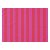 Nappe Joli Pink et Red Wide Stripes Noël (Devant (Horizontal))