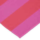 Nappe Joli Pink et Red Wide Stripes Noël (Angle)