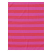 Nappe Joli Pink et Red Wide Stripes Noël (Devant)