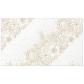 Nappe Joli point Or fleuri (Devant (Horizontal))