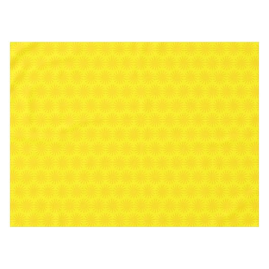 Nappe Joli soleil jaune motif moderne plaisir lumineux (Devant (Horizontal))