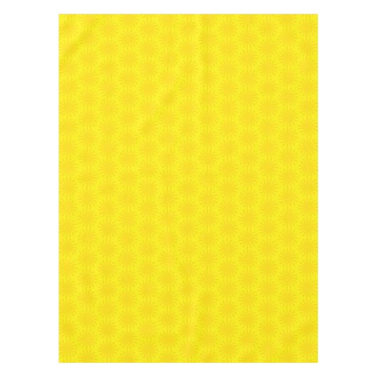 Nappe Joli soleil jaune motif moderne plaisir lumineux (Devant)