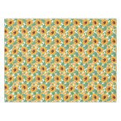 Nappe Joli tournesol Jaune et Motif vert (Devant (Horizontal))
