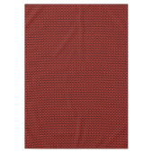 Nappe Joli traditionnel Rouge Chinois Dance Fans Motif (Devant)