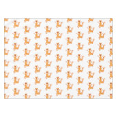 Nappe Joli triton orangé joyeux (Devant (Horizontal))