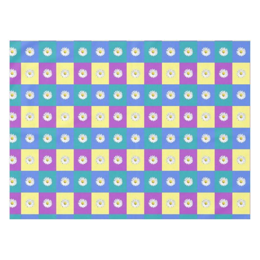 Nappe Joli violet jaune Boho bleu marron (Devant (Horizontal))