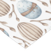 Nappe Jolie aquarelle Lapin Pâques (Angle)