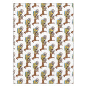 Nappe Jolie illustration de cheval et de calèche royale (Devant)