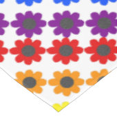 Nappe Jolie LGBT Fière Abeille arc-en-ciel et fleurs (Angle)