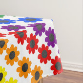 Nappe Jolie LGBT Fière Abeille arc-en-ciel et fleurs (In Situ)