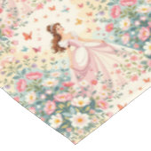 Nappe Jolie princesse avec papillons (Angle)