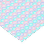 Nappe jolie rose aqua bleu pastel écailles de sirène (Angle)