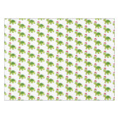 Nappe Jolie tortue en chapeau de Père Noël (Devant (Horizontal))