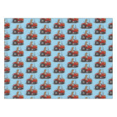 Nappe Jolie vache heureuse conduisant un dessin animé de (Devant (Horizontal))