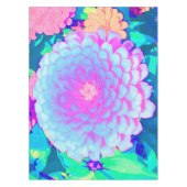 Nappe Jolie Zinnia violette et rose dans le jardin d'été (Devant)
