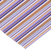 Nappe Jolies rayures bleues orange (Angle)