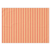 Nappe Jolies rayures orange rouge  (Devant (Horizontal))