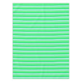 Nappe Jolies rayures vert aqua (Devant)