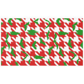 Nappe jolis chaussons chien de noël rouge et vert (Devant (Horizontal))
