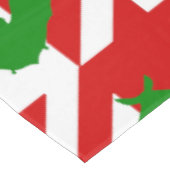 Nappe jolis chaussons chien de noël rouge et vert (Angle)