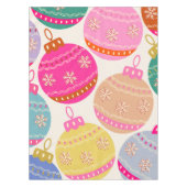 Nappe Jouer Vintage Noël Baubles (Devant)