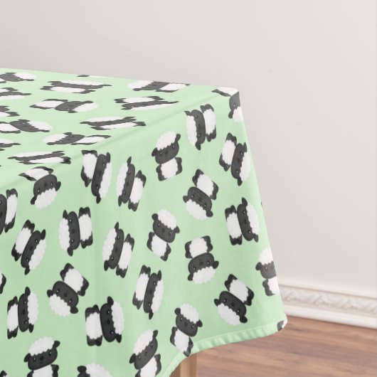 Nappe Jour d'anniversaire du mouton Vert (In Situ)