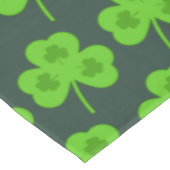 NAPPE JOUR DU SHAMROCK GREEN LEAF ST PATRICK (Angle)